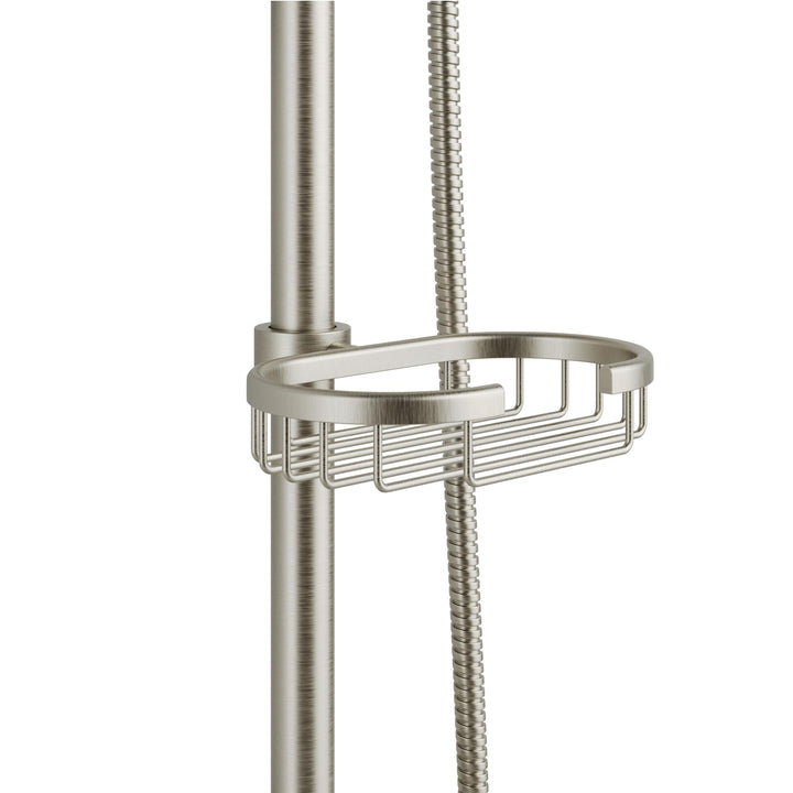 PULSE ShowerSpas 1011-III-BN Kauai III Shower System with 8" Rain Showerhead Brushed nickel - Diamond Home USA