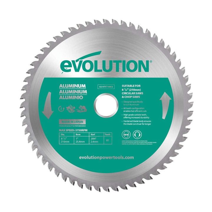 Evolution Power Tools A210TCT-60CS