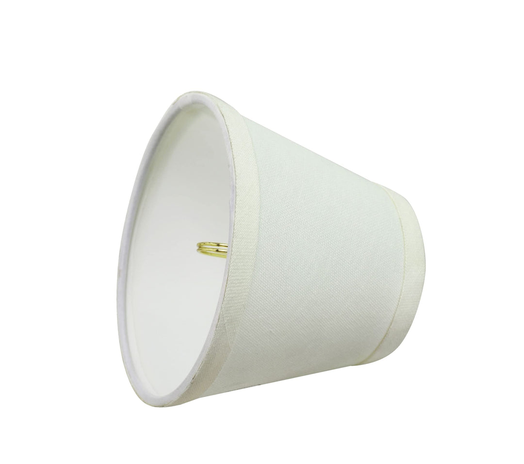 Aspen Creative 32060-5 Small Hardback Empire Shape Chandelier Clip-On Lamp Shade - Diamond Home USA
