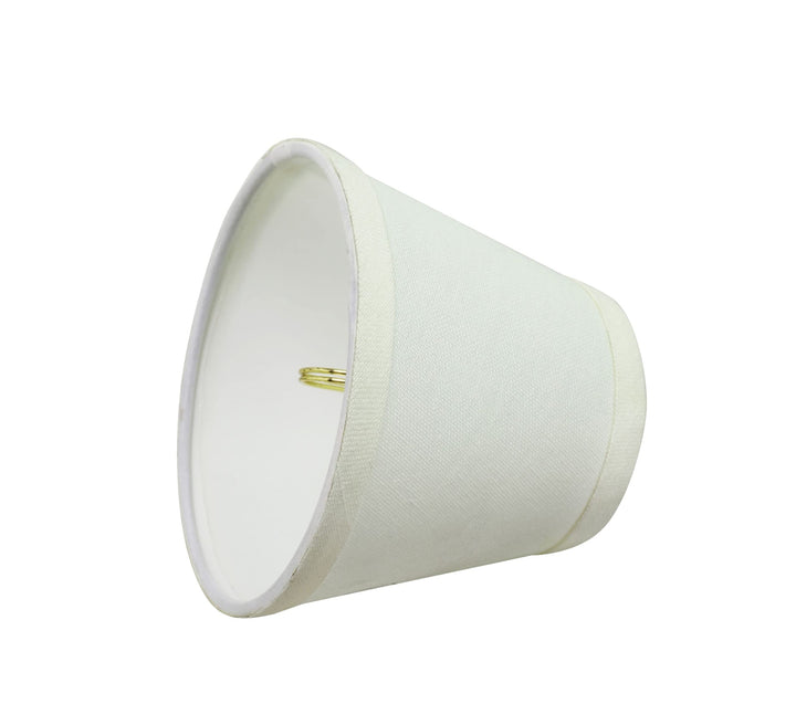 Aspen Creative 32060-5 Small Hardback Empire Shape Chandelier Clip-On Lamp Shade - Diamond Home USA