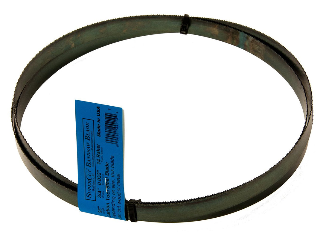 SuperCut 44206 93-Inch by 3/4-Inch by 0.032 by 14 T.P.I. Carbon Tool Steel