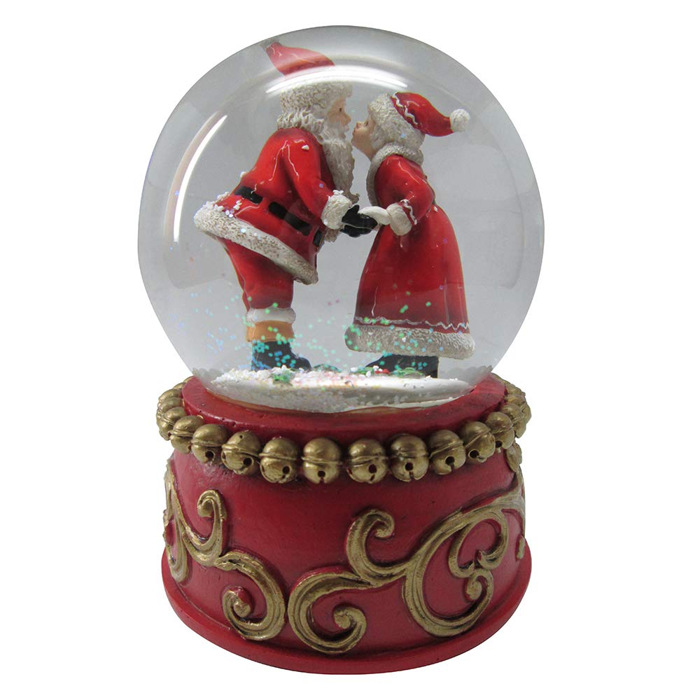 Kurt S. Adler Kurt Adler 100MM Mrs. Claus Musical Snowglobe Multi - Diamond Home USA