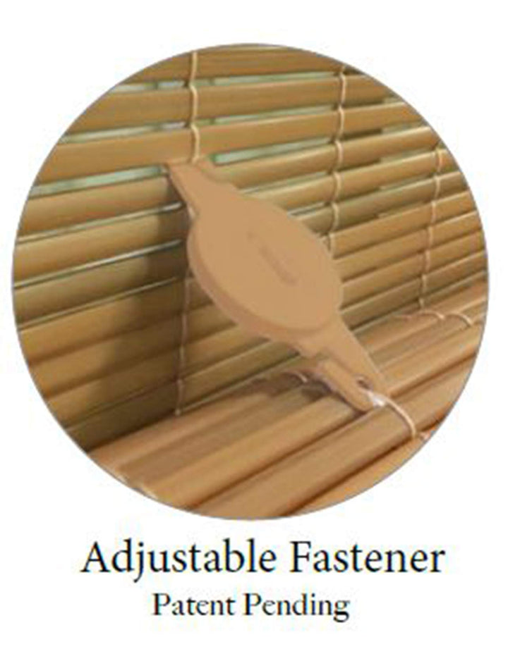 Radiance Cordless Outdoor Shades for Porch Patio & Windows - Waterproof PVC 96x72 - Diamond Home USA