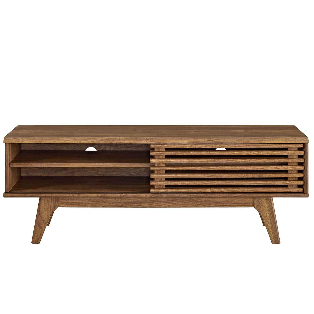 Modway Render 48" Mid-Century Modern Low Profile Media Console TV Stand 48 - Diamond Home USA