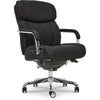La-Z-Boy Sutherland Ergonomic Faux Leather Swivel Computer and Desk Chair Black