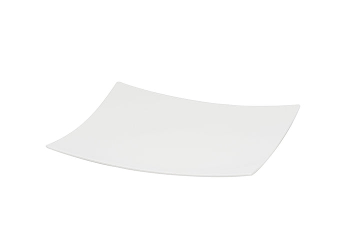 Red Vanilla Extreme Square Platter 12.5" White