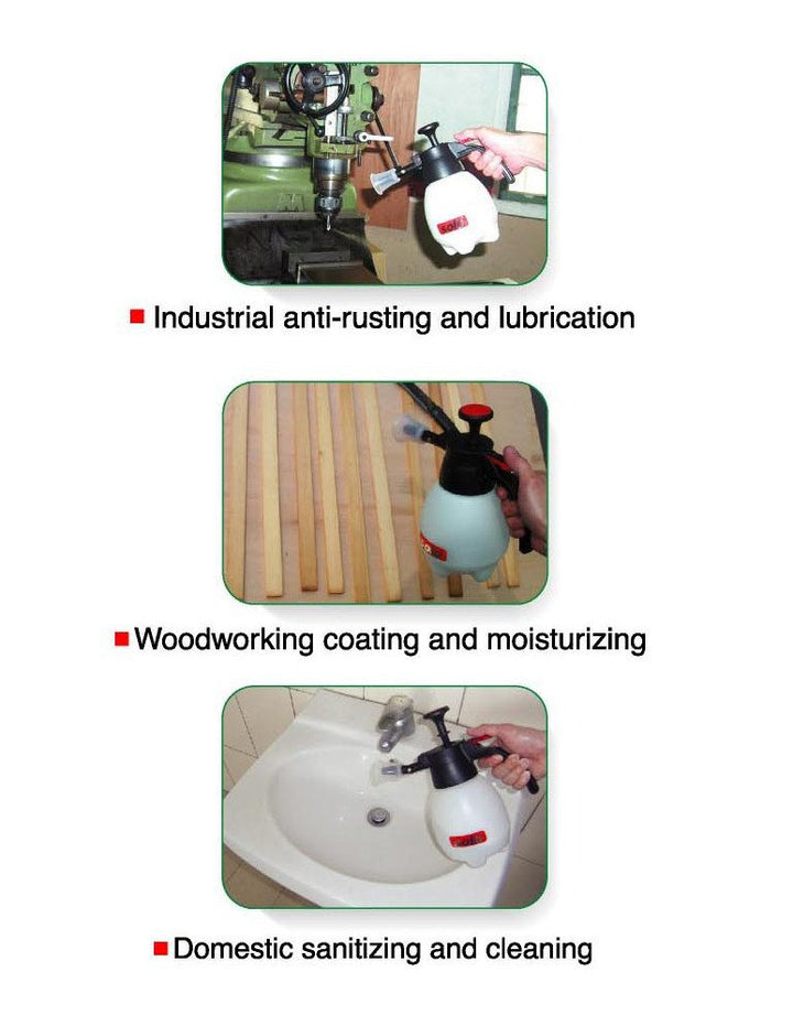 SOLO 418 2 Liter One-Hand Pressure Sprayer Red and White - Diamond Home USA