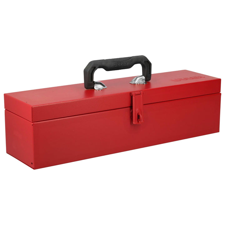 URREA Metal Tool Box - 18" x 4.8" x 4.8" Tool Storage/Organization Box with 24
