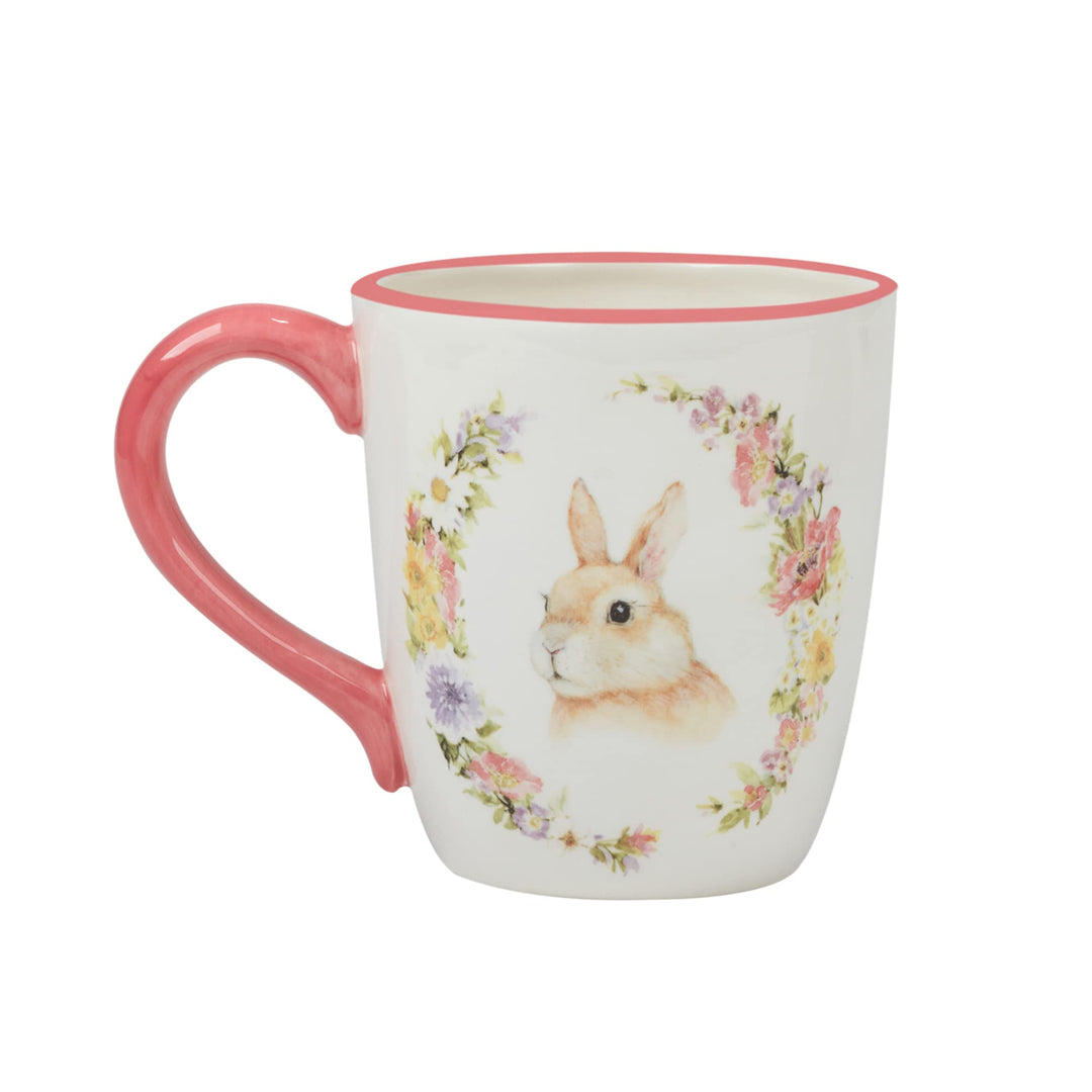 Certified International Easter Garden 20 oz. Mugs Set of 4 Assorted Designs 4 - Diamond Home USA
