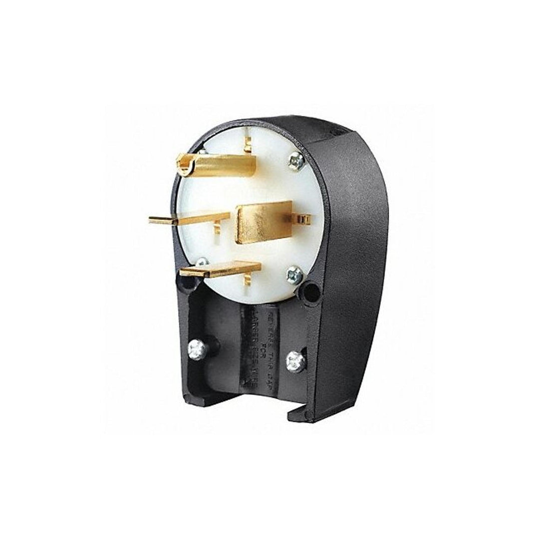 Bryant Electric 8462ANPB Angle Plug Industrial Grade Grounding NEMA 15-60P 3