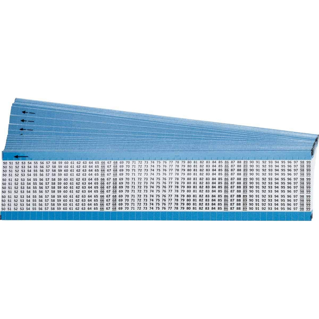 Brady TMM-50-99-PK 1.50" Marker Length B-702 Low-Profile Glossy Vinyl-Coated