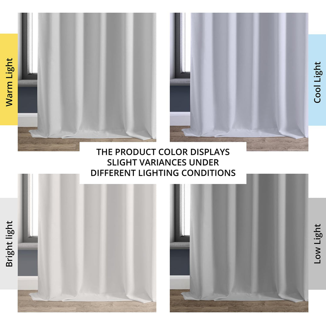 HPD HALF PRCE DRAPES Solid Thermal nsulated Blackout Curtains for Bedroom 96 - Diamond Home USA