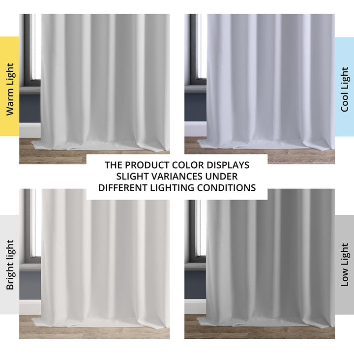 HPD HALF PRCE DRAPES Solid Thermal nsulated Blackout Curtains for Bedroom 96 - Diamond Home USA