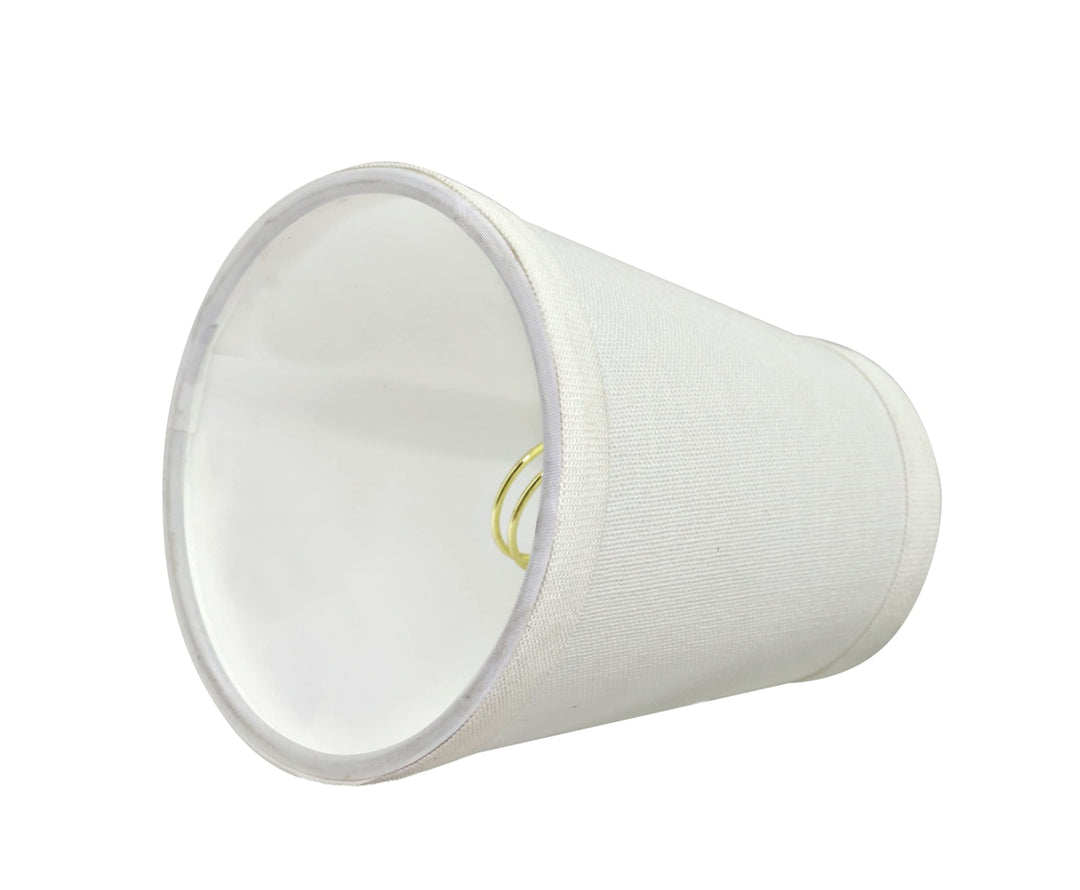 Aspen Creative 32652-5 Small Hardback Empire Shape Chandelier Clip-On Lamp Shade - Diamond Home USA