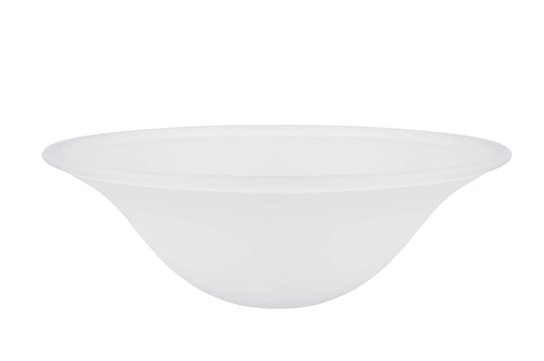 Aspen Creative Frosted 23101-21 Transitional tyle Replacement Torchiere Glass
