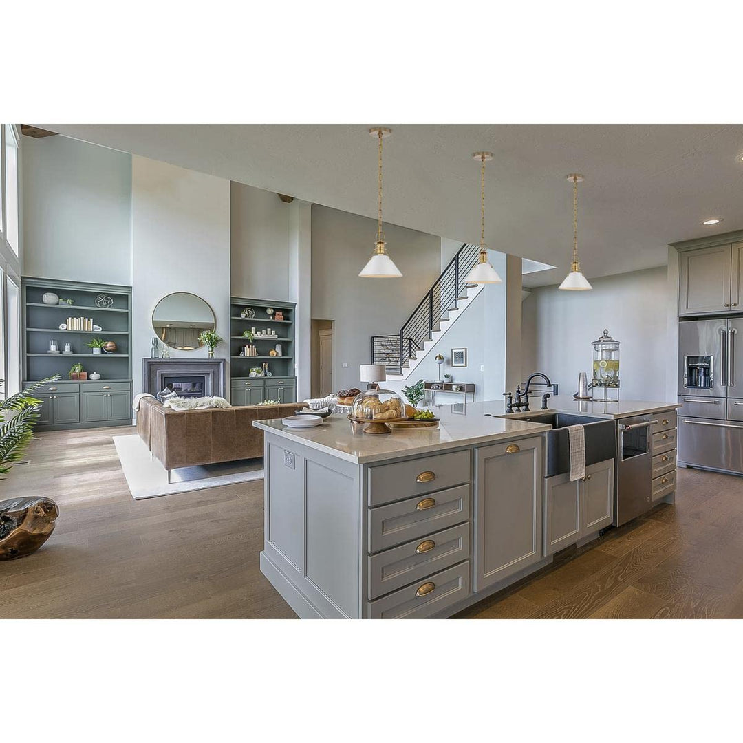 Nuvo Outpost - 1 Light Small Pendant in Mid-Century Modern Style-9.75 Inches - Diamond Home USA