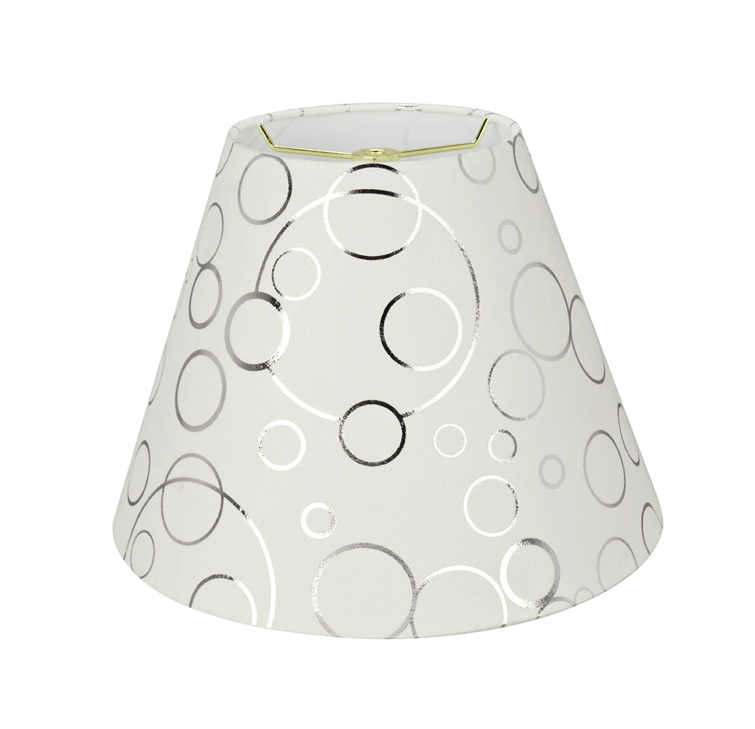 Aspen Creative 32629 Transitional Empire Shape Spider Construction Lamp Shade