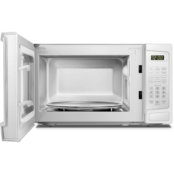 Danby DBMW0720BWW 0.7 Cu.Ft. Countertop rowave In White - 700 Watts Small - Diamond Home USA