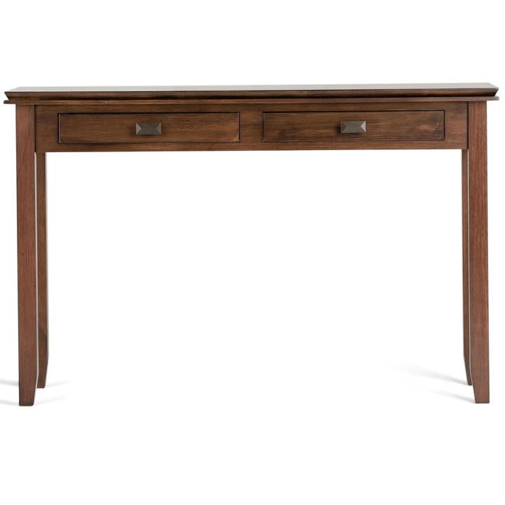 SIMPLIHOME Artisan SOLID WOOD 46 inch Wide Console Sofa Entryway Table in Farmhouse