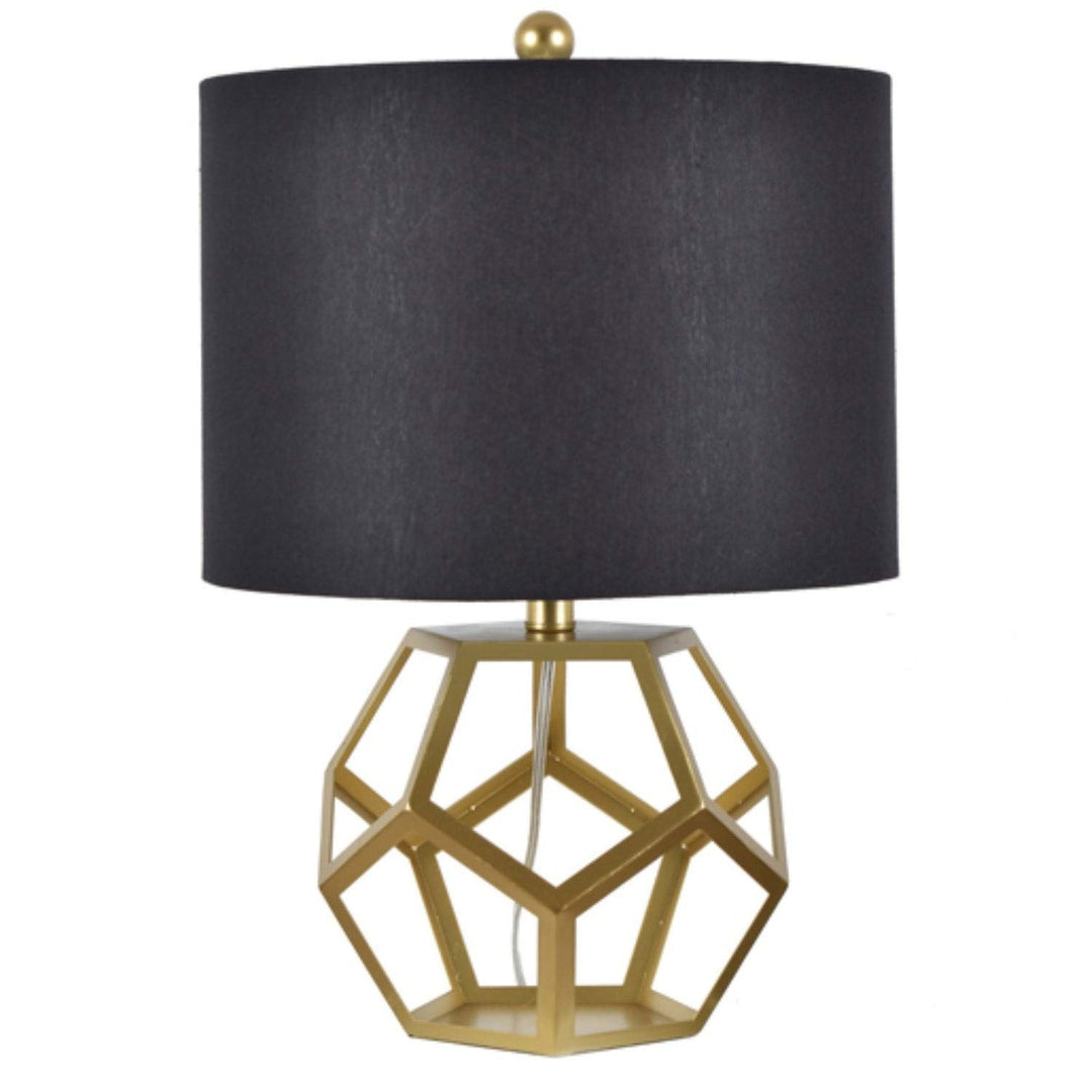 20.5" h Metal Table Lamp Gold Modern Contemporary - Diamond Home USA