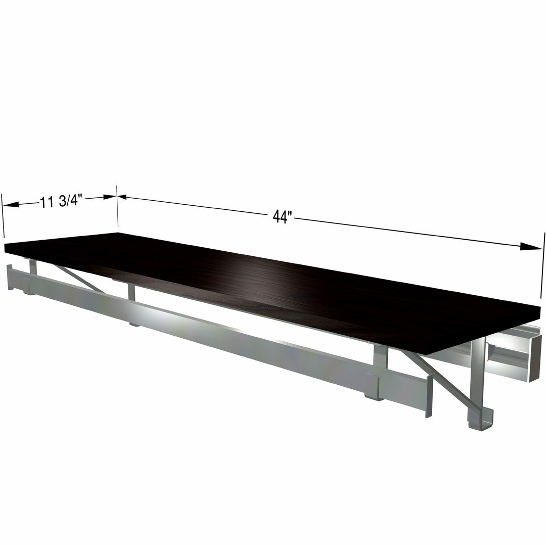 Arrange A Space Arrrange a Space RCMSY Best 52" Single Shelf/Hang Rod Kit