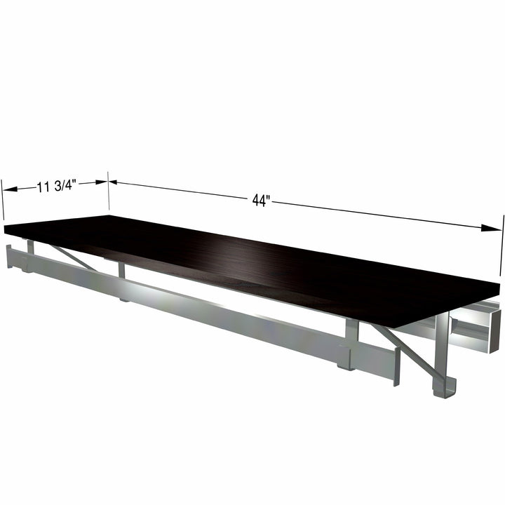 Arrange A Space Arrrange a Space RCMSY Best 52" Single Shelf/Hang Rod Kit