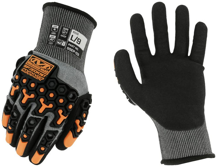 Mechanix Wear: ANSI A7 Cut Resistant Nitrile Coated SpeedKnit M-Pact Heavy