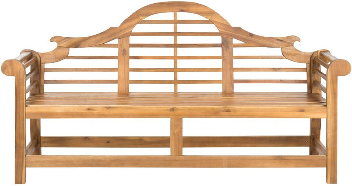 Safavieh Patio Collection Felicity Adirondack Acacia Wood Bench - Diamond Home USA