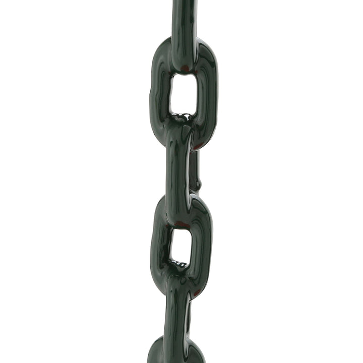 Green Plastic Buoy Ball with Chain and Spring Clips - Diamond Home USA