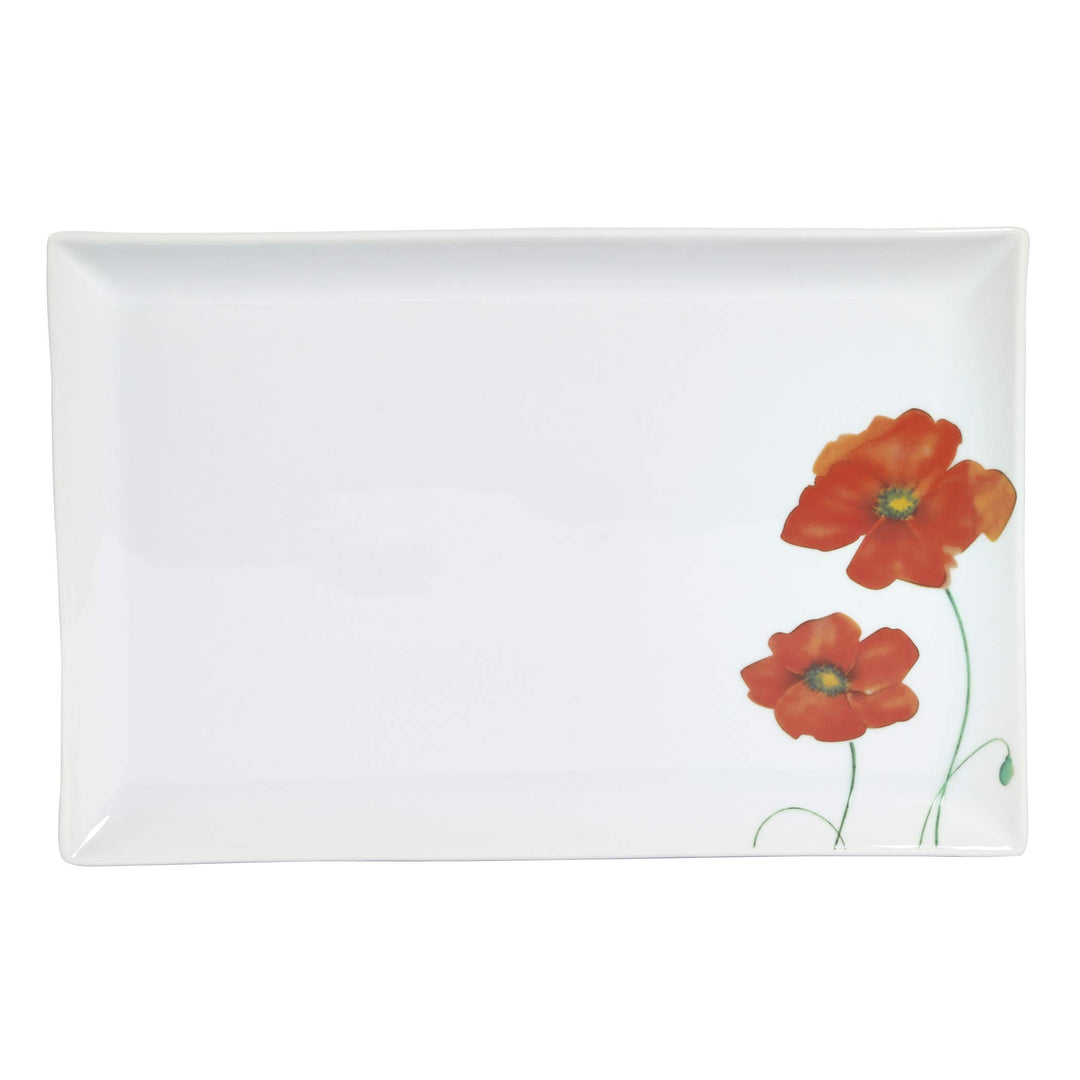 Poppy 2 Piece Serving Tray Set - Diamond Home USA