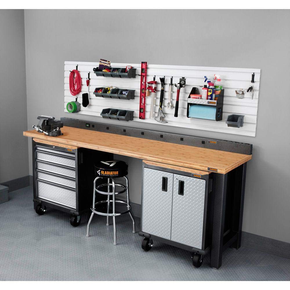 Gladiator 4' GearWall® Panels GAWP042P Light Grey - Diamond Home USA