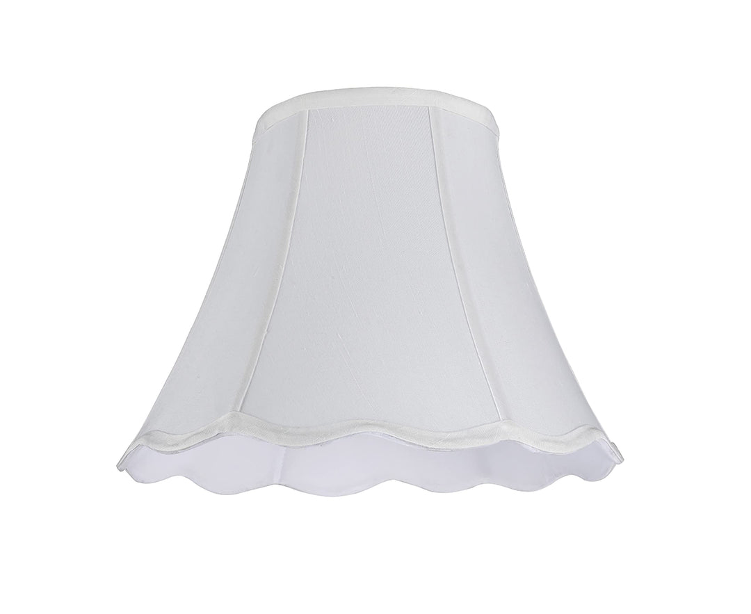 Aspen Creative 30037 Transitional Hexagon Scallop Bell Shape Spider Construction - Diamond Home USA