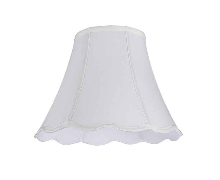 Aspen Creative 30037 Transitional Hexagon Scallop Bell Shape Spider Construction - Diamond Home USA