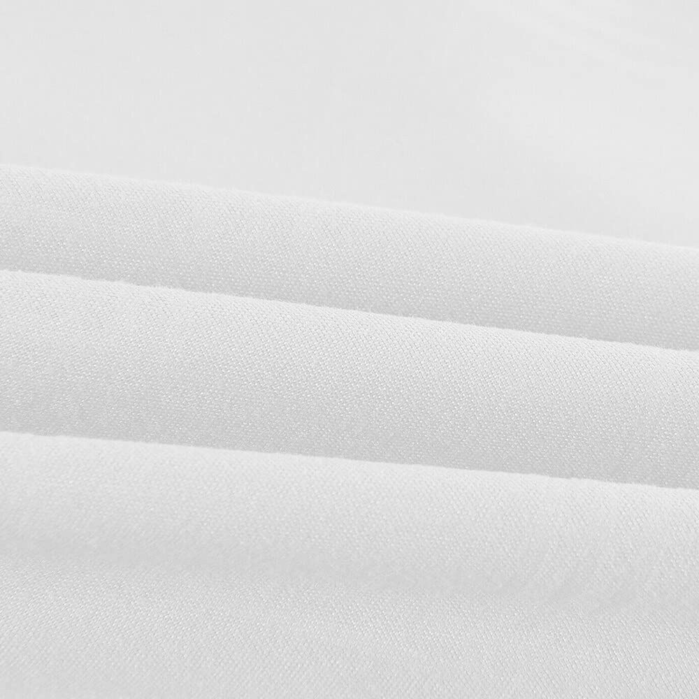 10 Piece Plaid Set Bed Bedding Comforter California King White Solid Color - Diamond Home USA