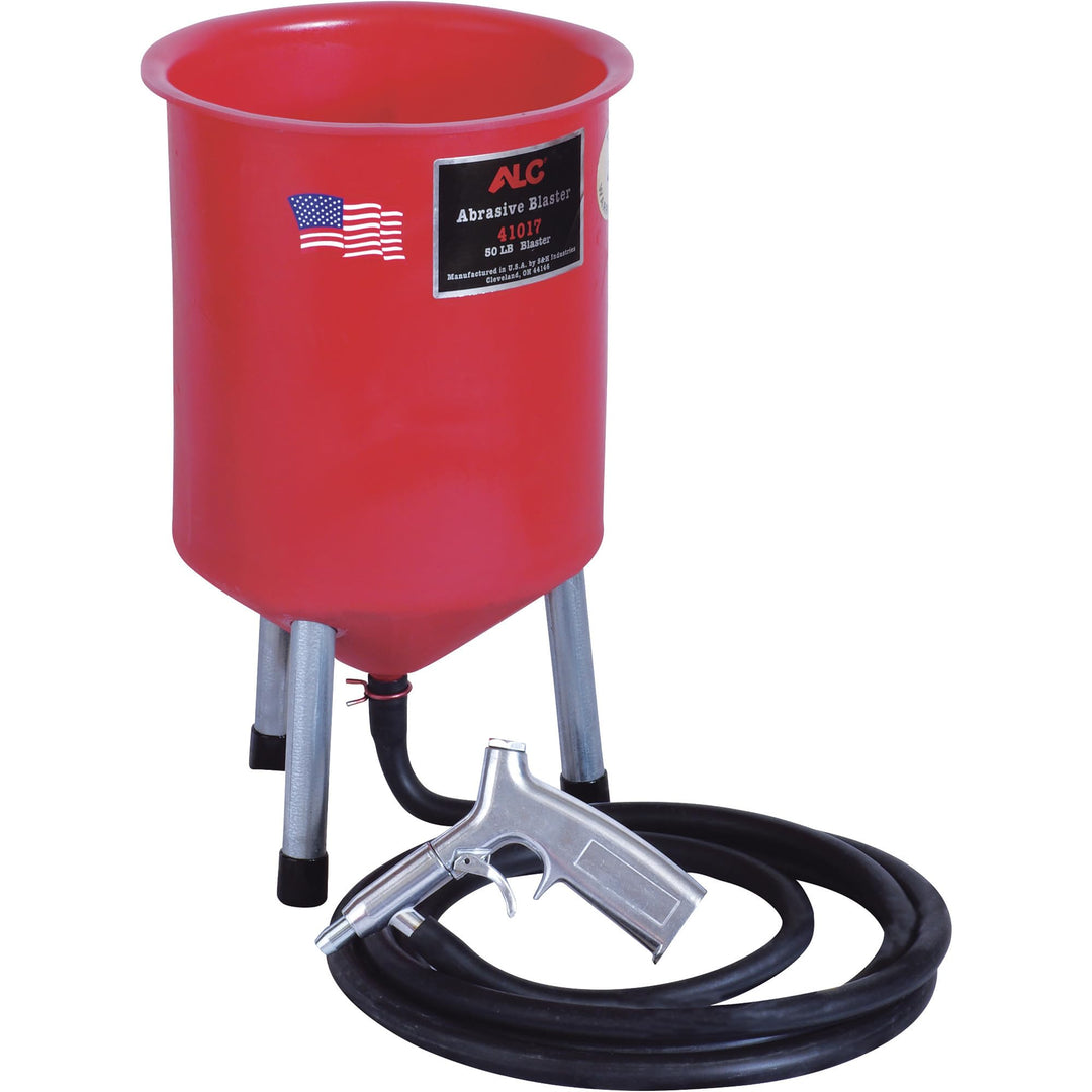 ALC Portable Abrasive Siphon Blaster - 50-Lb. Capacity Model Number 41017