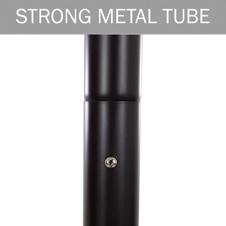 Hey! Play! Portable Tetherball Complete Outdoor Game Set with Base Ball Pump - Diamond Home USA