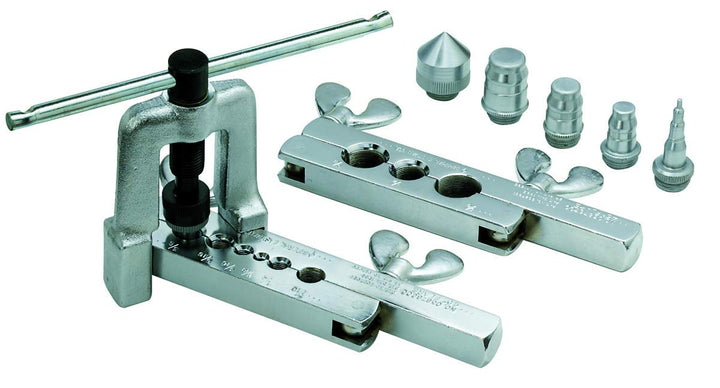 Imperial Tool 275FSC 45 Degree Flaring Swaging and Cutting Kit for 1/8" to - Diamond Home USA