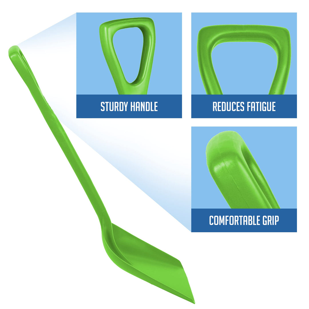 Remco 698177 Shovel One-Piece 11" PP Lime - Diamond Home USA