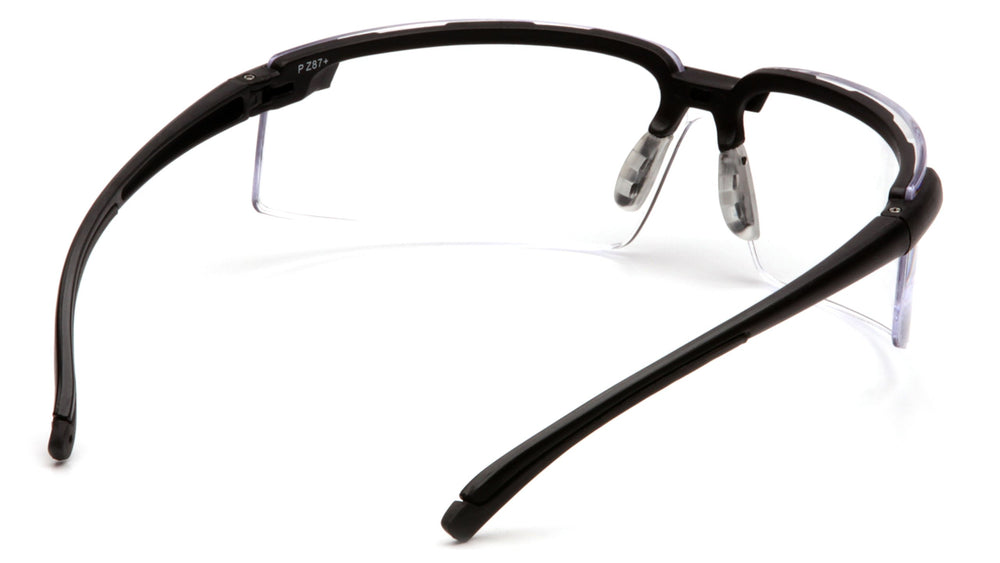Pyramex Surveyor Clear Anti-Fog Lens With Black Frame - Diamond Home USA