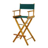 Casual Home Honey Oak Frame/Hunter Green Canvas 30" Bar Height Directors-Chairs