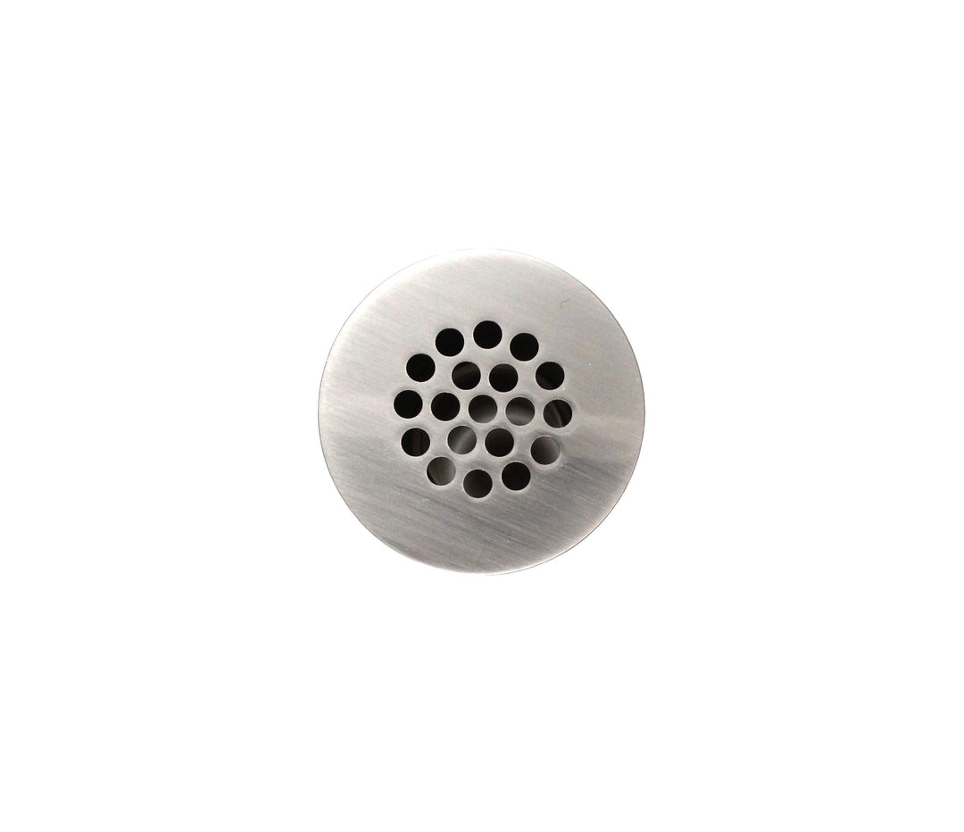 Keeney K820-74BN Universal Open Grid Bathroom Sink Drain Without Overflow - Brushed Nickel