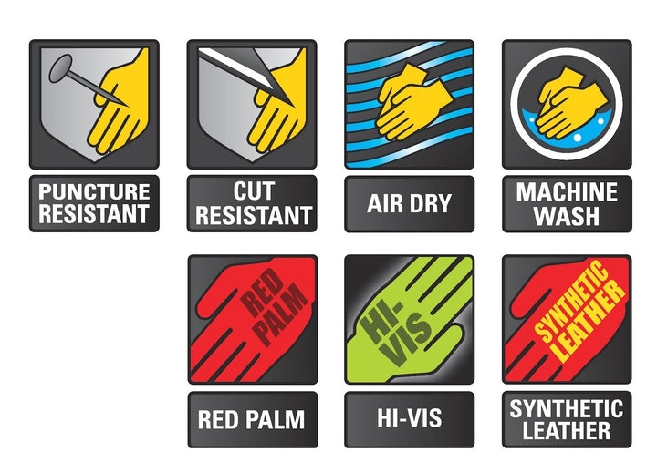 Ringers Gloves R179-10 R179 Series Slip-On Gloves Large - Diamond Home USA