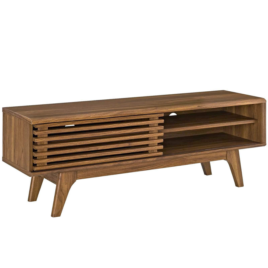 Modway Render 48" Mid-Century Modern Low Profile Media Console TV Stand 48 - Diamond Home USA