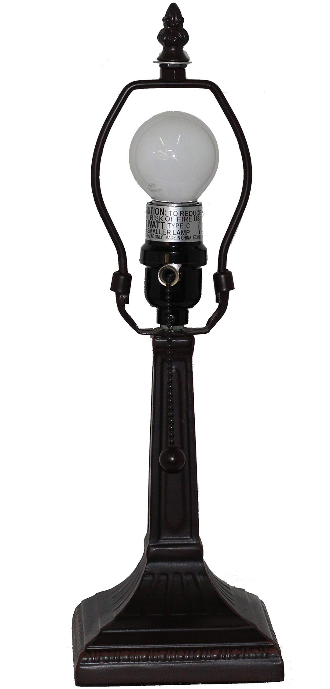 Amora Vintage Tiffany Table Lamp - Multicolor Glass tstand Lamp - Table - Diamond Home USA
