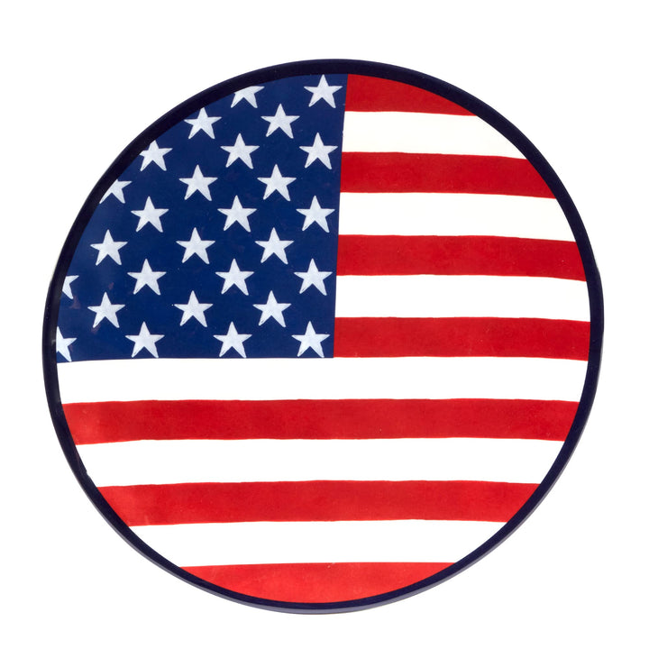 Certified International Stars & Stripes 11" Melamine Dinner Plate Set of 6 - Diamond Home USA