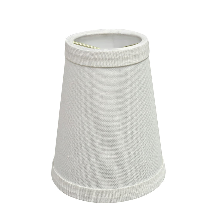 Aspen Creative 32652-5 Small Hardback Empire Shape Chandelier Clip-On Lamp Shade - Diamond Home USA