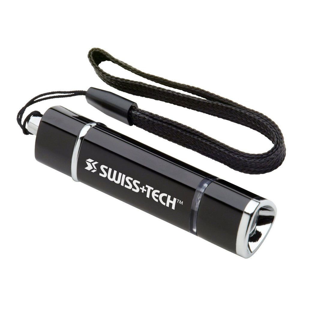 SWISS+TECH ST50100 2-in-1 LED Flashlight and Lantern with Lanyard Varied