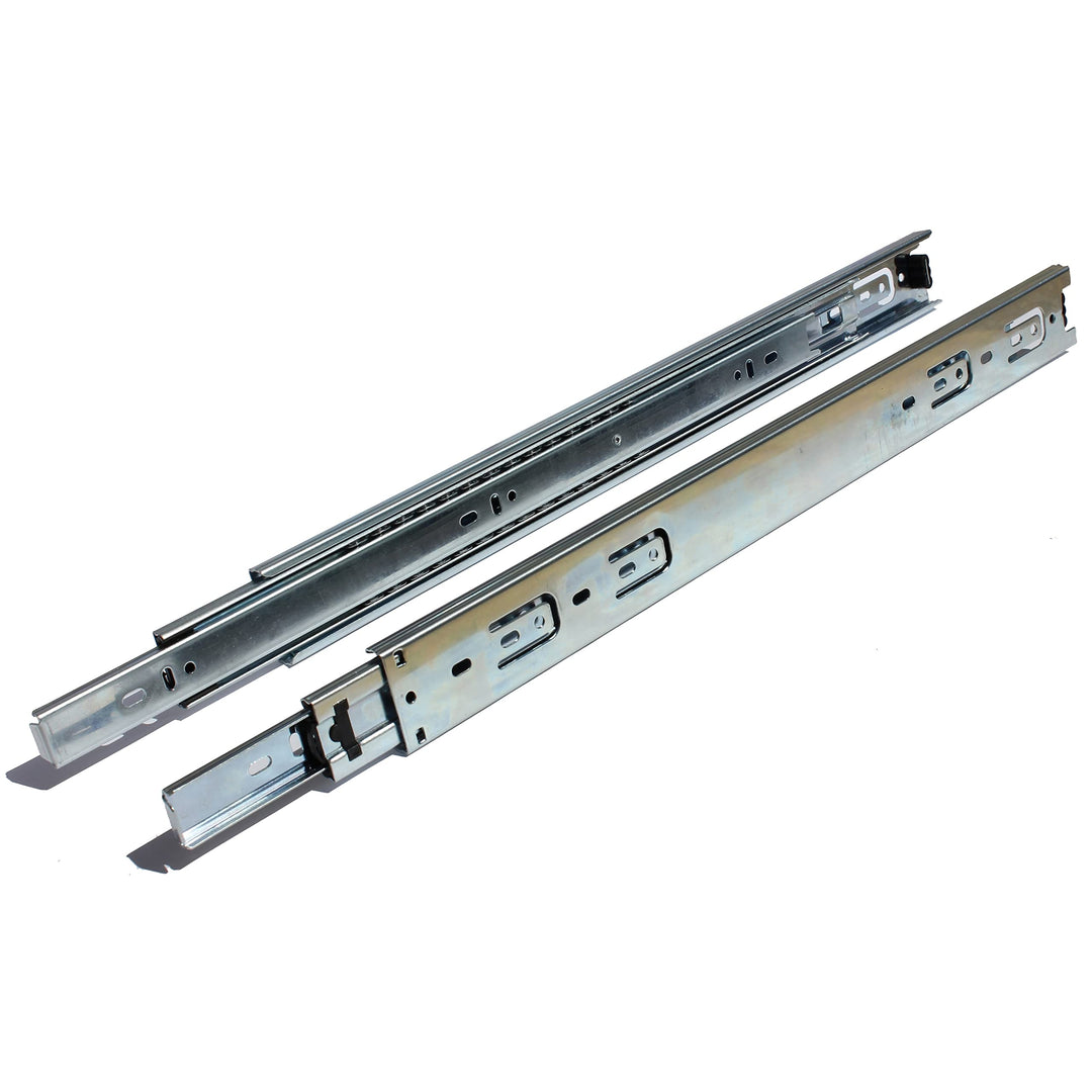 28-inch ull Extension Ball Bearing Drawer Slides (5 Pair) 5 Pair Silver Metal