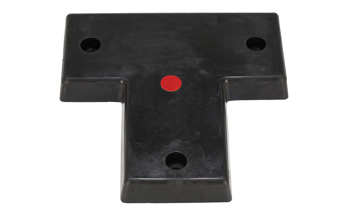 Vestil Rubber Specialty Molded Dock Bumper T-Shaped 22" Length 22" Width 3" - Diamond Home USA