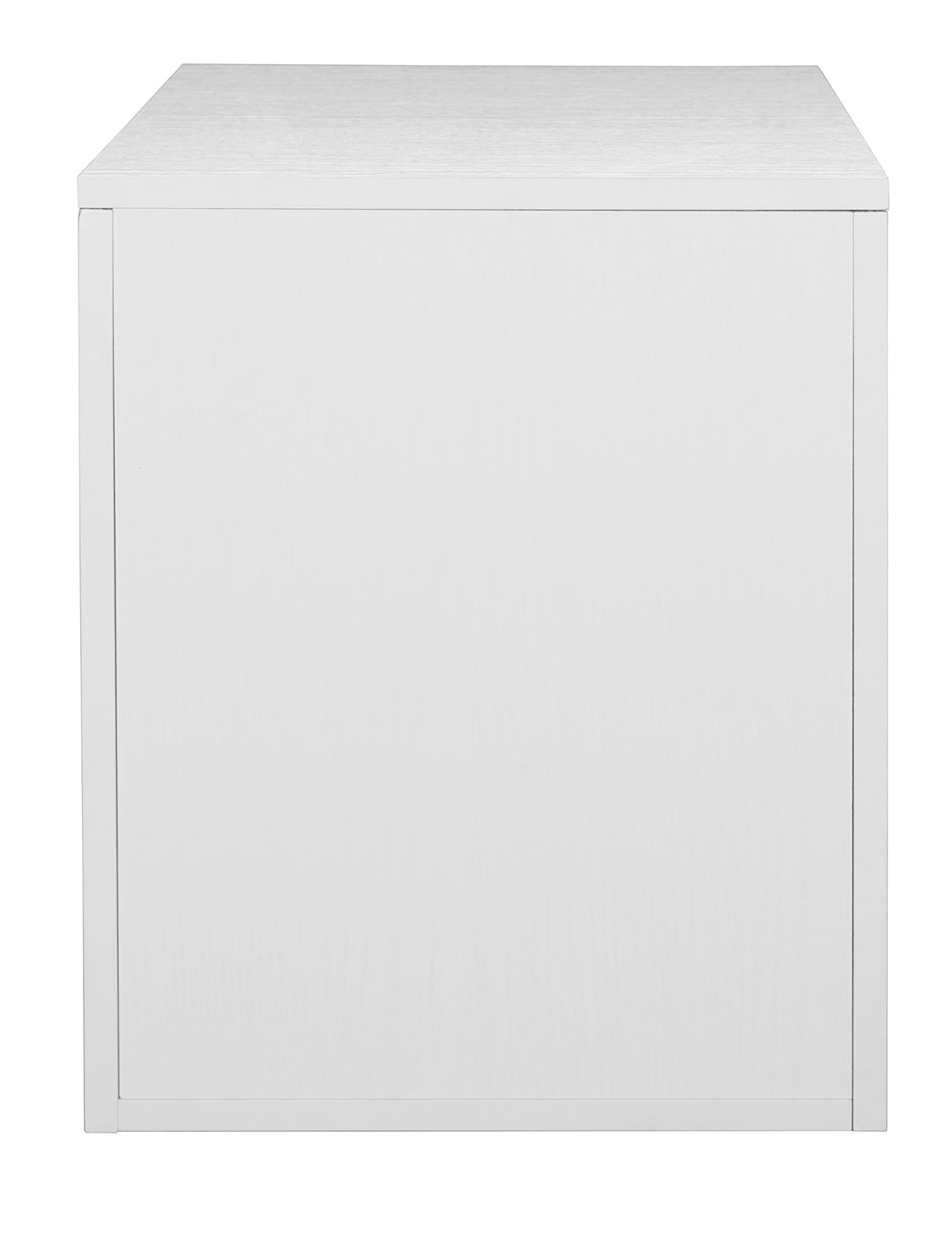 Niche Mod 19.5 in Freestanding Storage or File Cabinet- White Wood Grain - Diamond Home USA